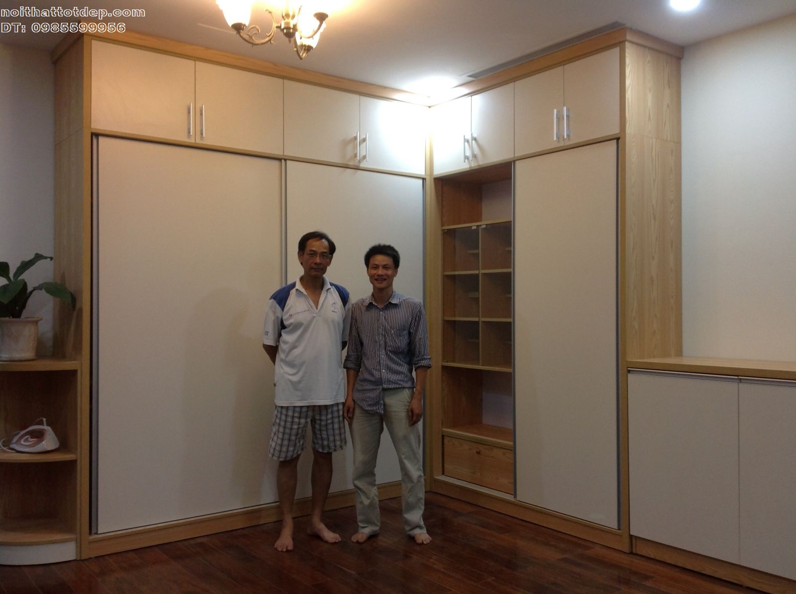 mẫu tủ áo cánh lùa